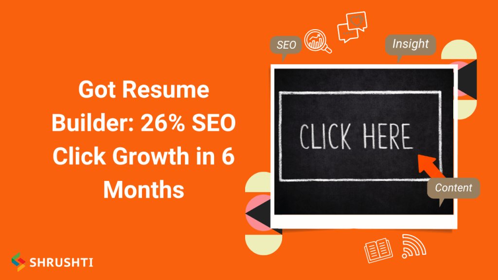 got resume builder seo growth case study